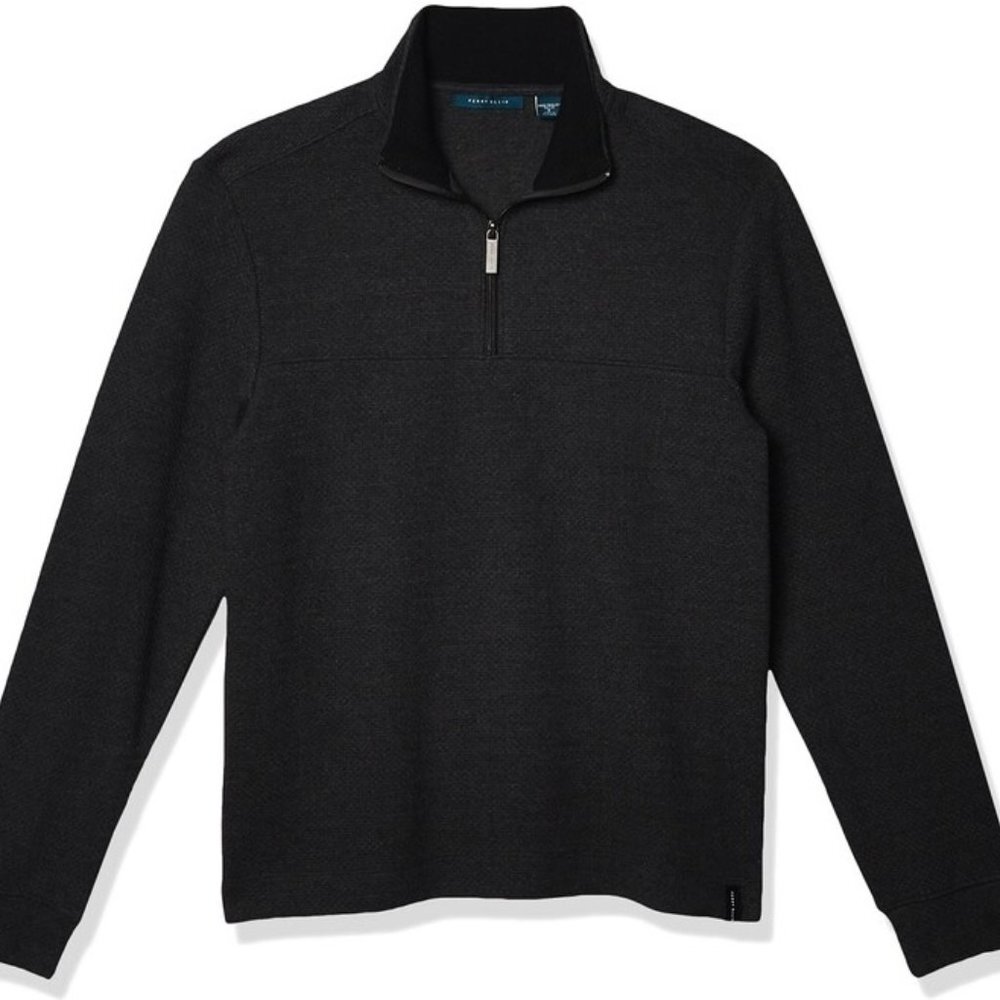 Perry Ellis Quarter-Zip Men's Sweater